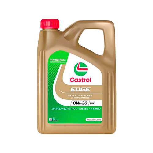 poster CASTROL EDGE 0W-20 LL IV 4L