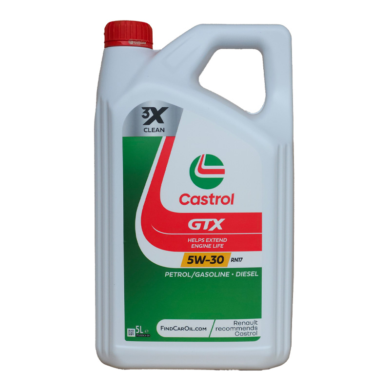 poster CASTROL GTX 5W30 RN17 5L