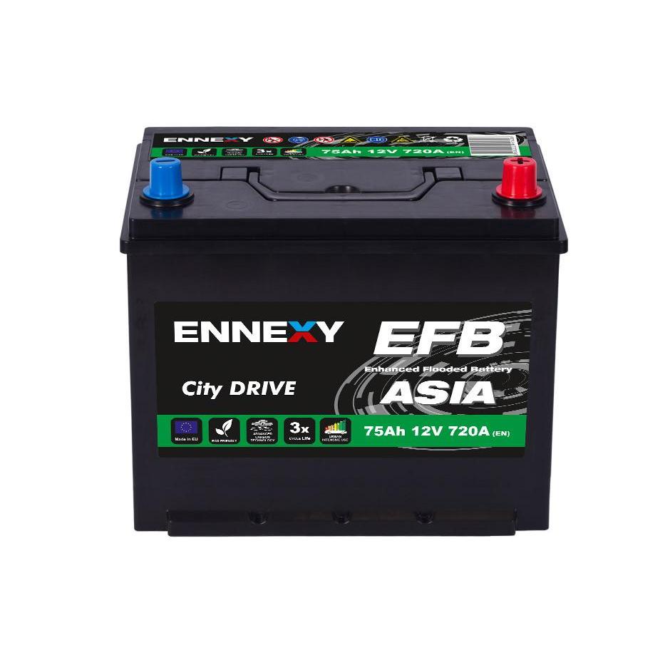 poster Ennexy EFB JIS 12V 75AH 720A