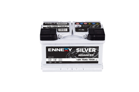 thumbimg Ennexy Silver Advanced 12V 75AH 750A